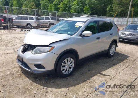 2016 Nissan Rogue S из США, поврежденный, VIN 5N1AT2MM5GC771353